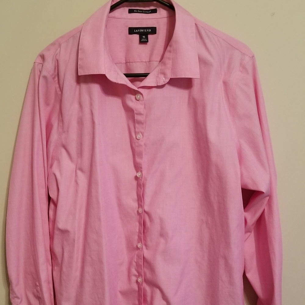 Lands End - long sleeve blouse